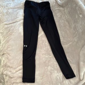 Black Running Tights Under Armour Coldgear